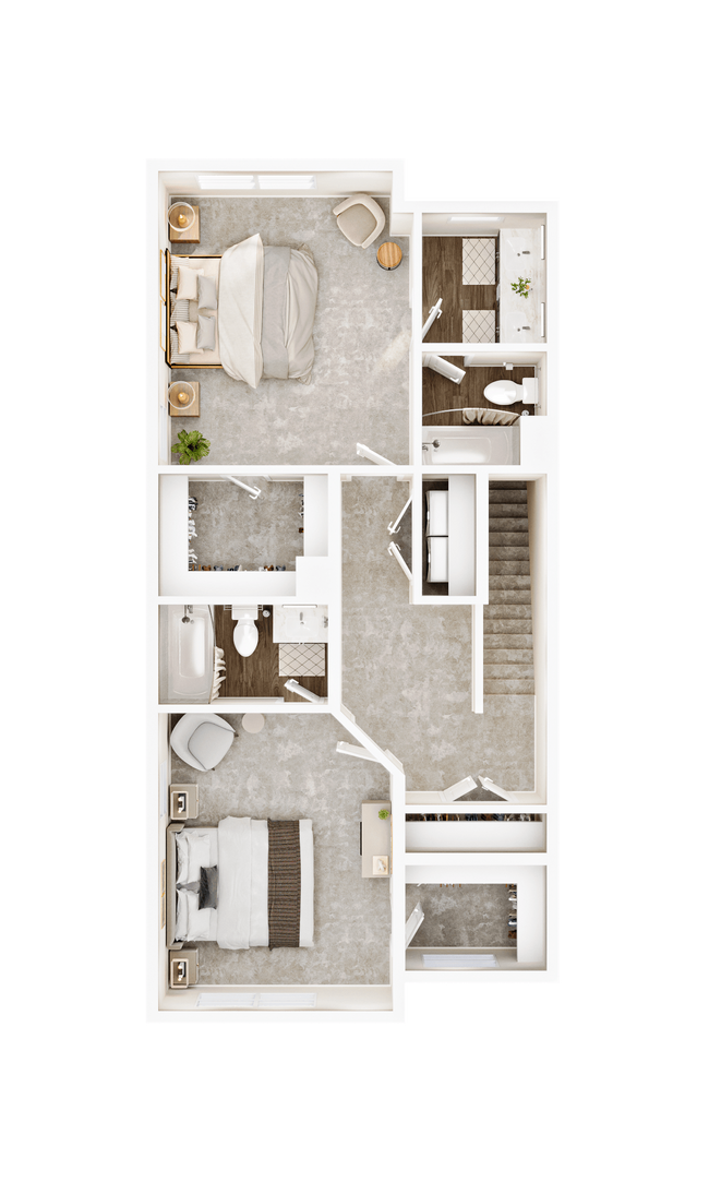 Floorplan - Diamond Park Townhomes