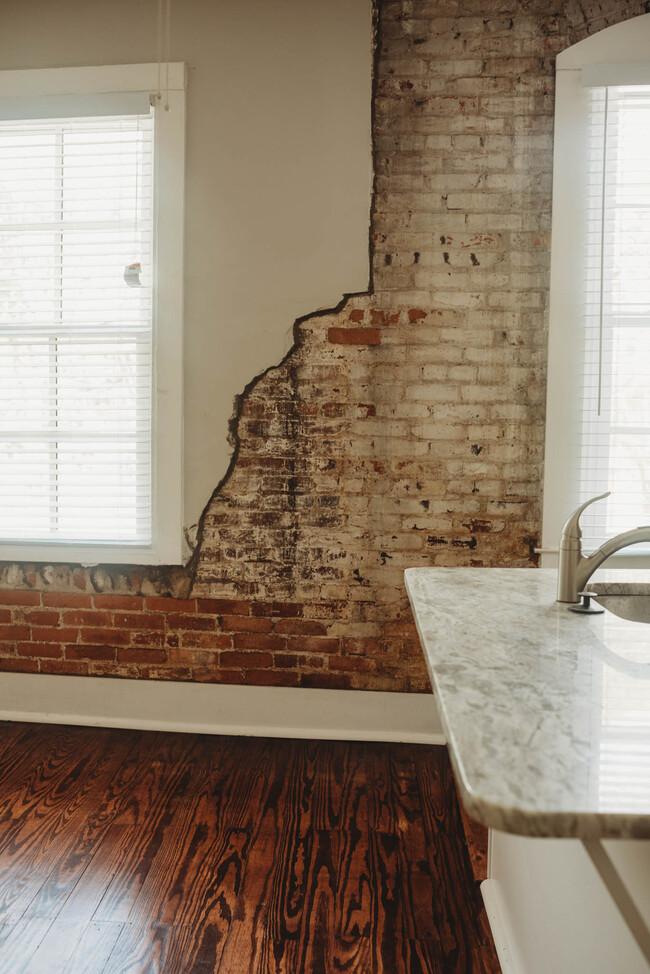 Historic charm in modern kitchen - 529 Washington E St