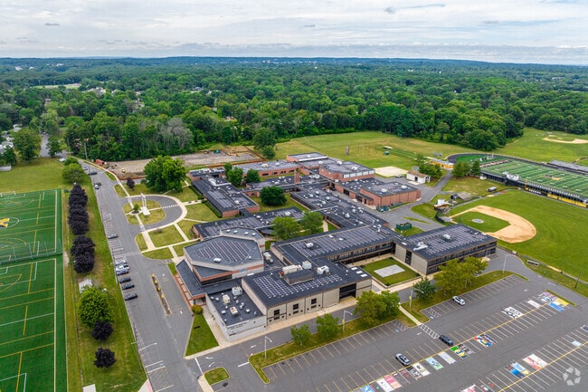 Students can attend Monmouth Regional High School in Tinton Falls.
