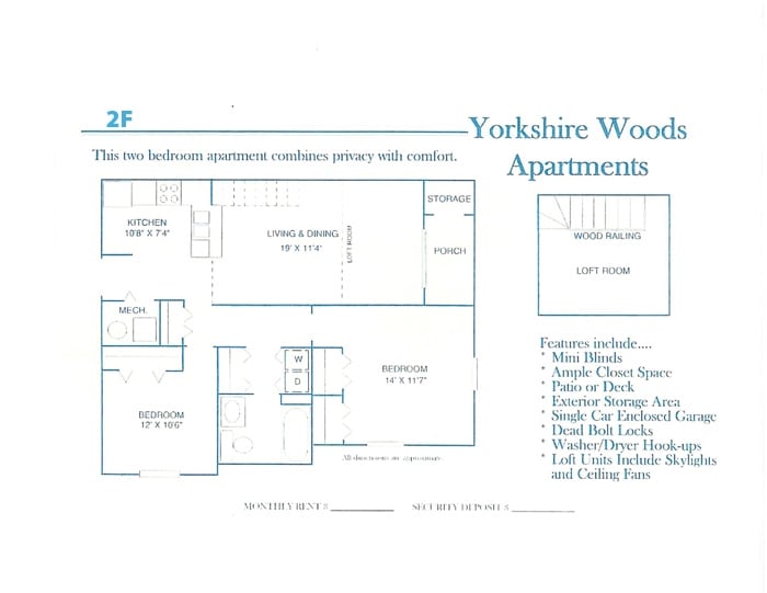 Yorkshire Woods Apartments – 2F