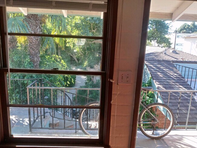 View from living room - 2023 Cloverfield Blvd
