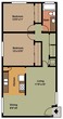 2BR/1BA