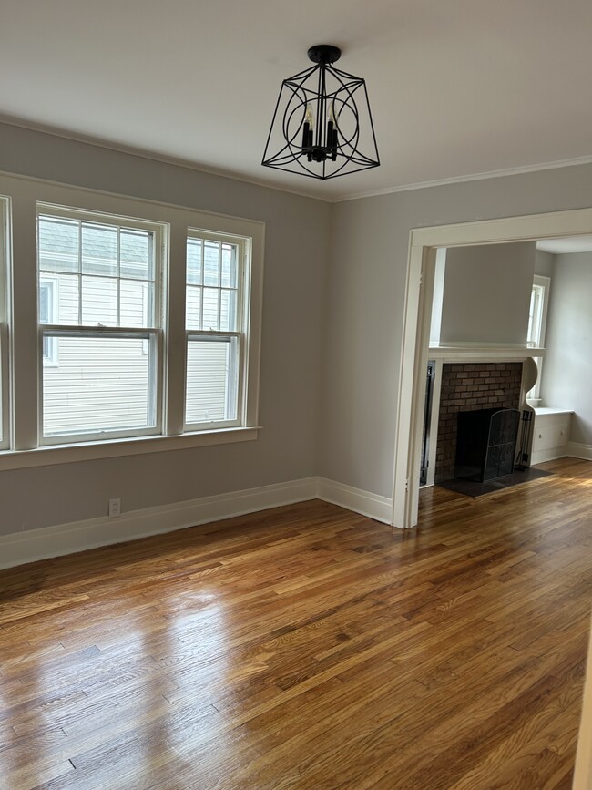 Newly finished hardwood floors - 204 Woodbine Ave