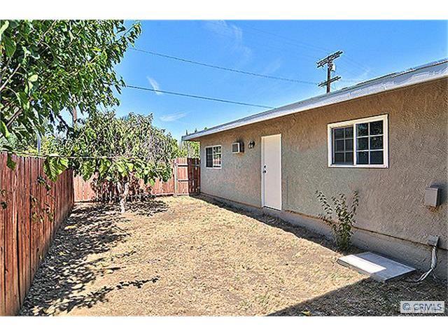 back yard - 10969 Sharp Ave