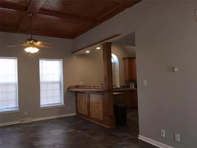 Living room view of kitchen - 1601 Virginia Ave