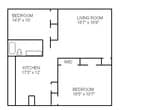 Small 2 Bedroom One Bath