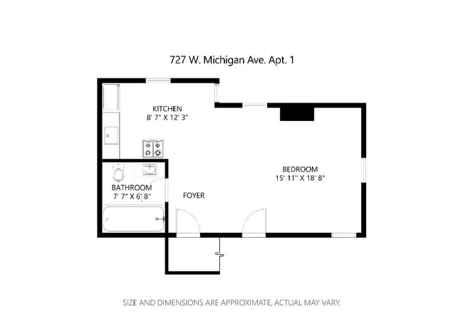 Photo - 727 W Michigan Ave Apartment