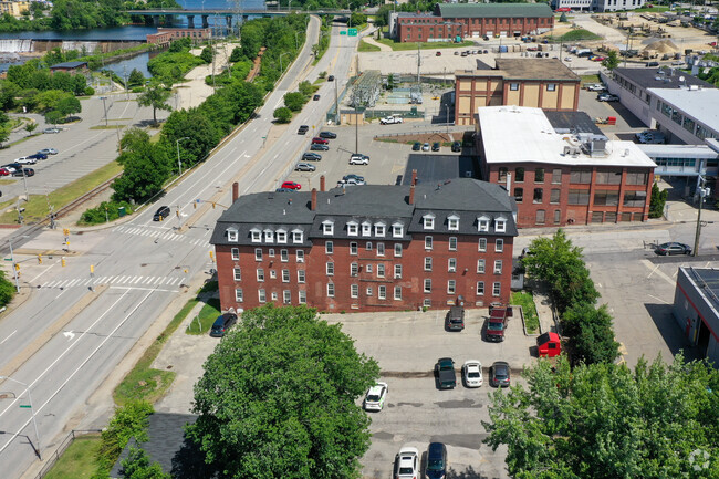 Aerial Photo - Langdon Mills Apartments