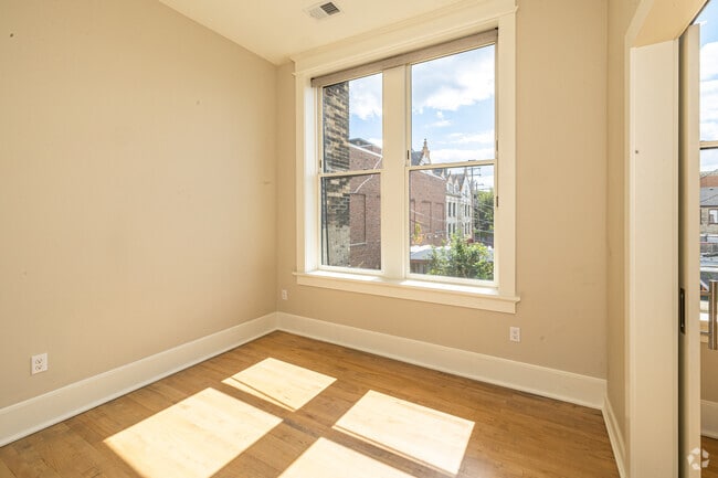 2BR, 2BA - 1,160SF - Bedroom - The Block