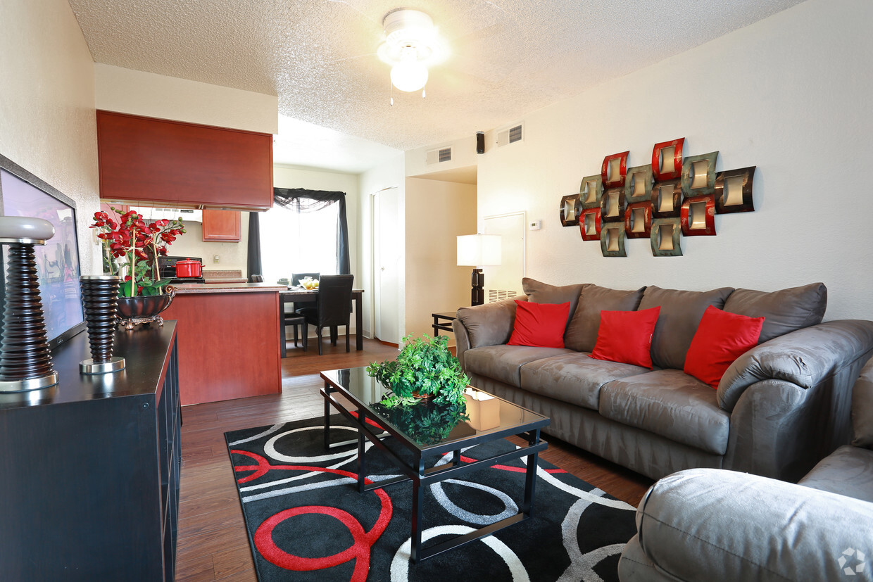 Papago - Living Room - Papago Gardens Apartments