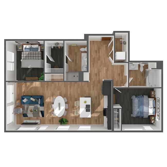 Floorplan - The Heron Flats and Lofts
