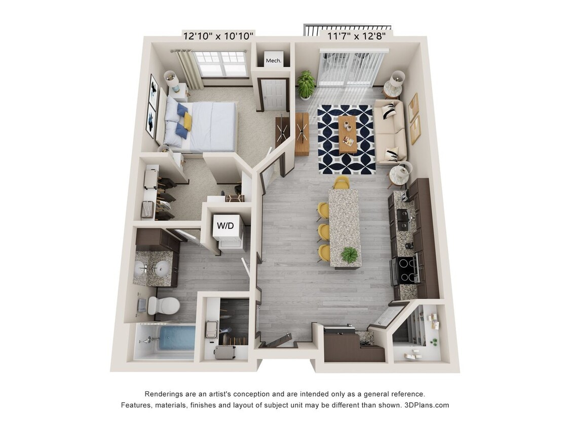 Foto principal - 1 Bedroom/1 Bathroom Apartment w/Balcony a...
