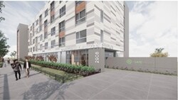 Rendering - Rauner Veterans Housing
