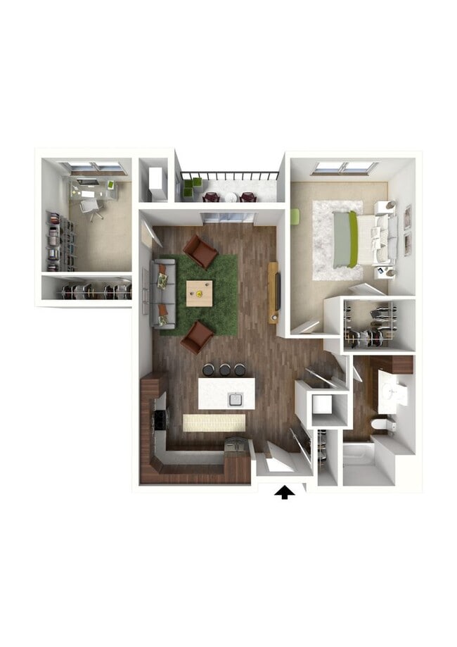 Interior Photo - Jade at North Hills