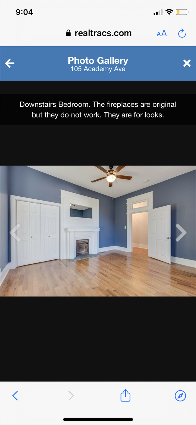 2ND BEDROOM - 105 Academy Ave