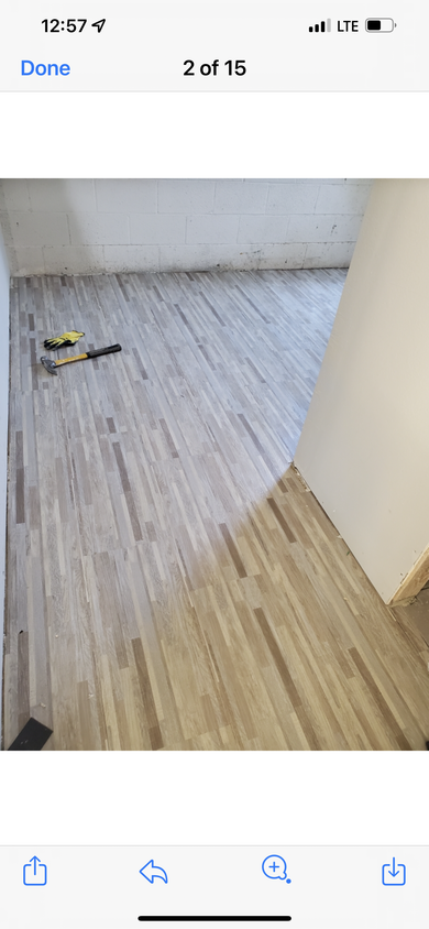 Brand new flooring - 1305 Palm St