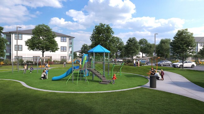 Birchway Rivergate Apartments- Playground - Birchway Rivergate