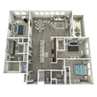 Three Bedroom / Three Bath