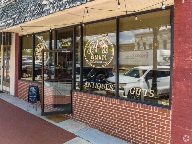 Barnesville is filled with quaint shops and antique stores.