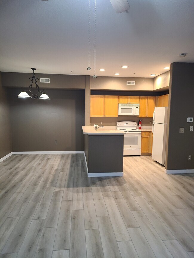 dining room and kitchen - 8400 S Upham Way