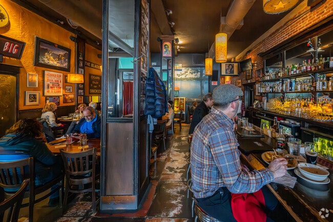 Harry's Country Club in the River Market serves yard beer with an impressive scotch selection.