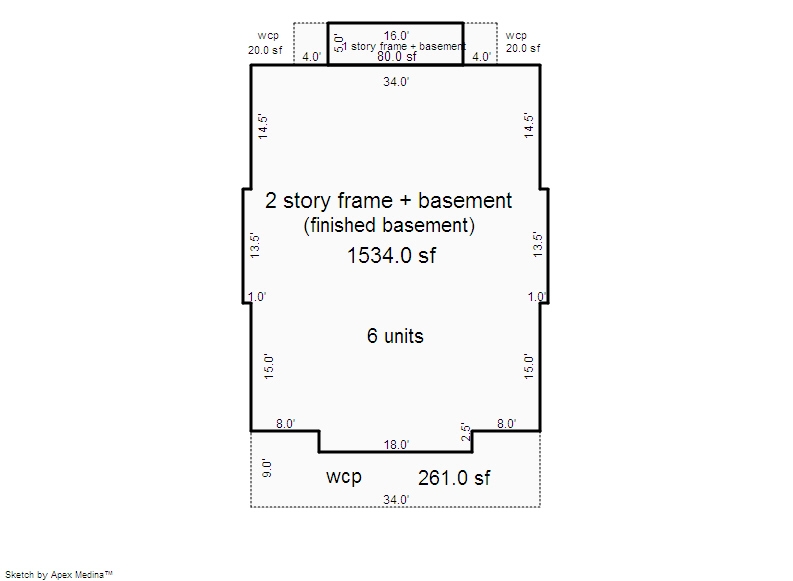 Floorplan - 314 W Vine St