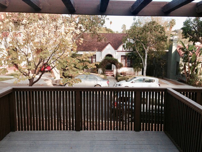 View from LR - 1935 N Hoover St