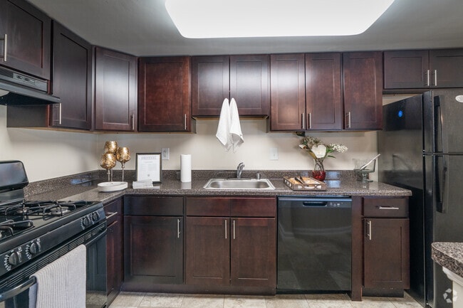 2 habitaciones, 2 baños - 991 pies cuadrados - Cocina - Spring Ridge Apartments