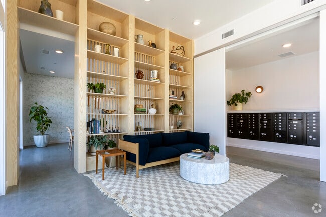 Lobby area - The Cue | Modern Downtown apartments with gated access, rooftop terrace, central courtyard, and d...