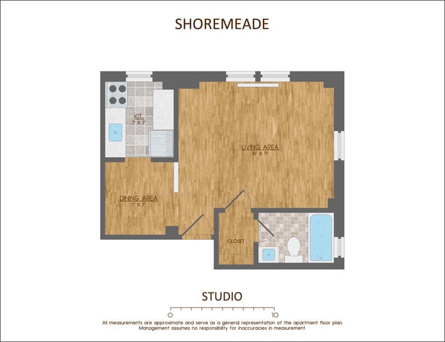 Plano de planta - The Shoremeade