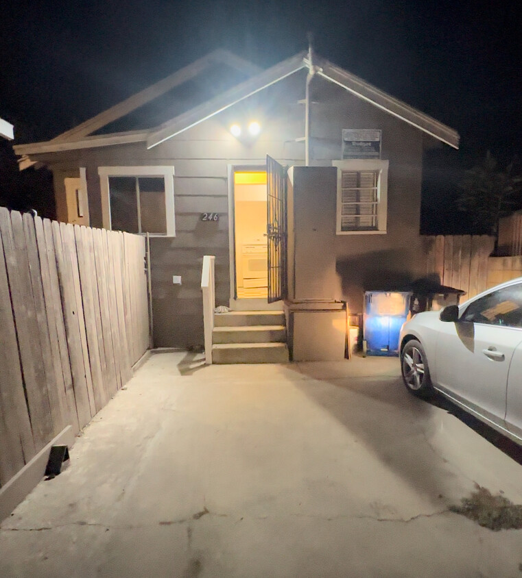 Back entrance to cottage - 246 W 16th St