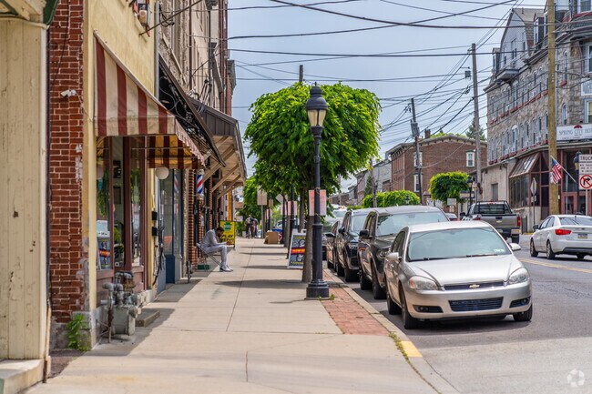 The tree-lined Main Street in Spring City is like a time capsule from generations past.