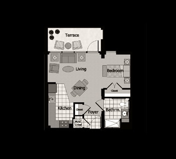 Dorsey Tower Efficiency - The Tower at Dorsey Manor: 62+