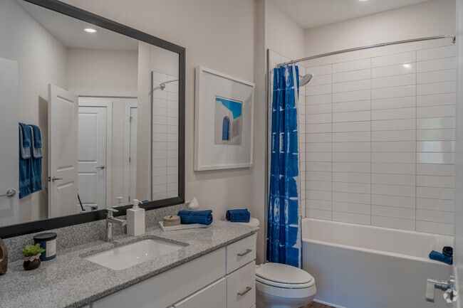 2BR, 2BA - 1,307SF - Primary Bathroom - Wakefield Station