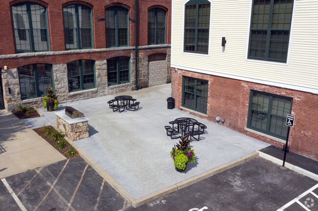 Grilling Area - Slater Cotton Mill