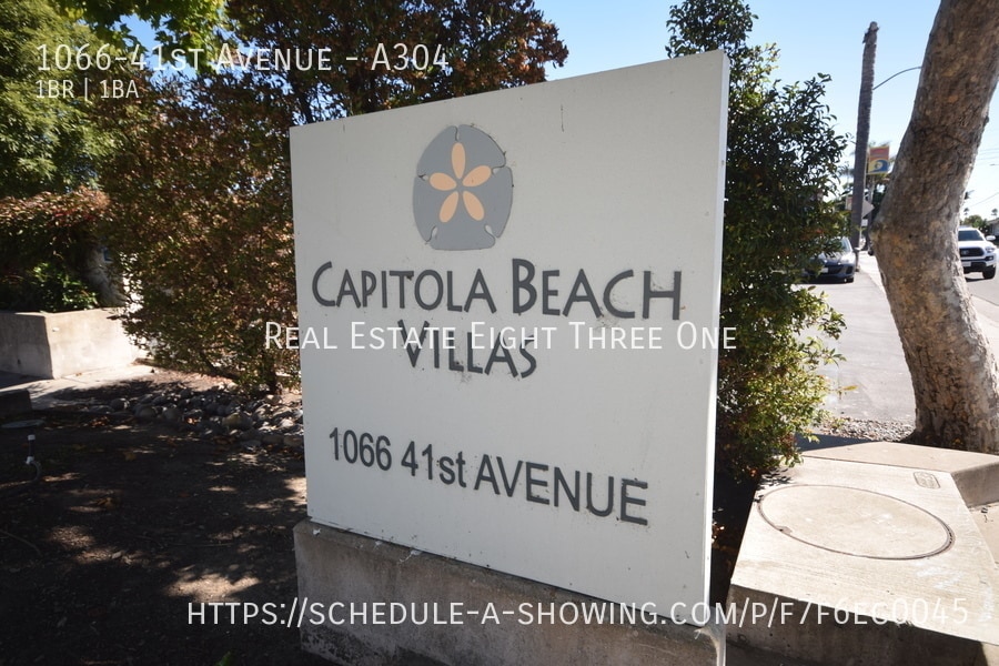 1066 41st Ave Unit A304, Capitola, CA 95010 Condo for Rent in