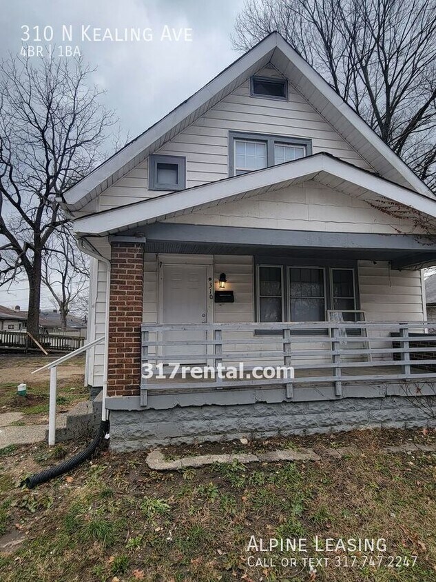 310 N Kealing Ave, Indianapolis, IN 46201 House Rental in