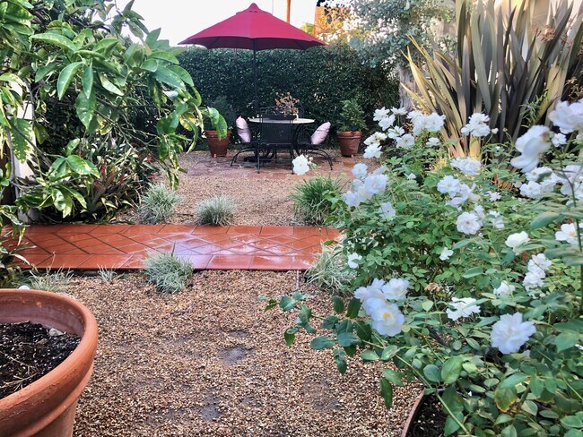Enclosed front yard - 1256 S Highland Ave