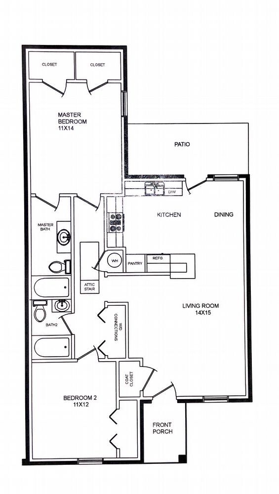 Winscott Duplex for rent Apartment for Rent in Benbrook, TX