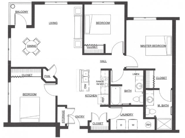 3BR/2BA - Gracie's Village