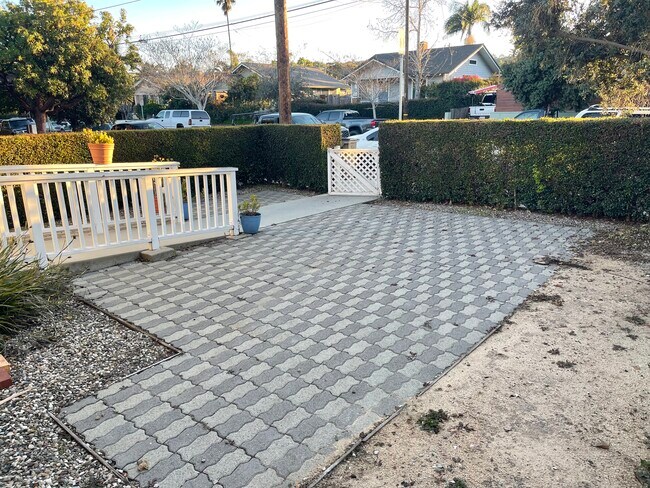 Front yard - 1720 San Pascual St