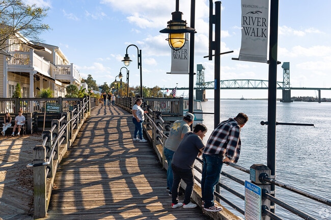 Wilmington offers plenty of outdoor spaces, with over 40 public parks & 30+ miles of trails.