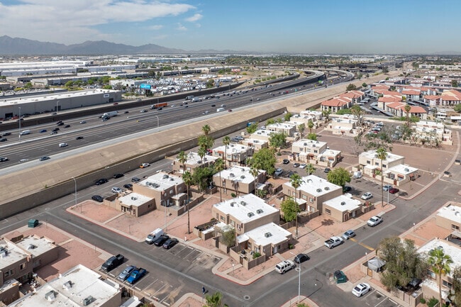 Aerial Photo - Hallcraft Villas West