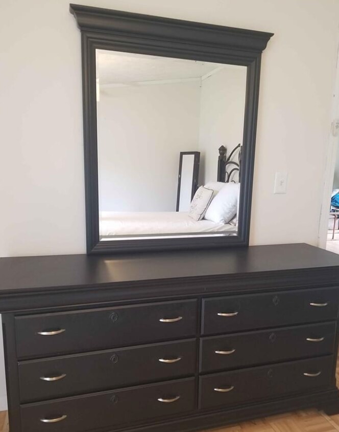 Large dresser and mirror - 1317 Lafayette Ave