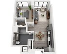 One Bedroom A1BF