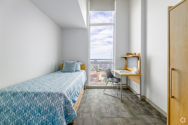 The Marauder 2BR, 1BA - 549SF - Bedroom - William Thomas - Student Residences