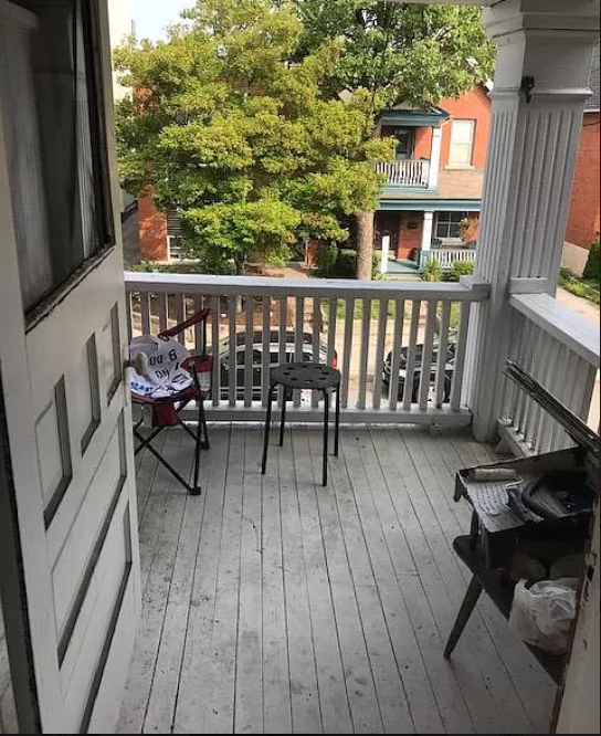balcony - 334 Flora St