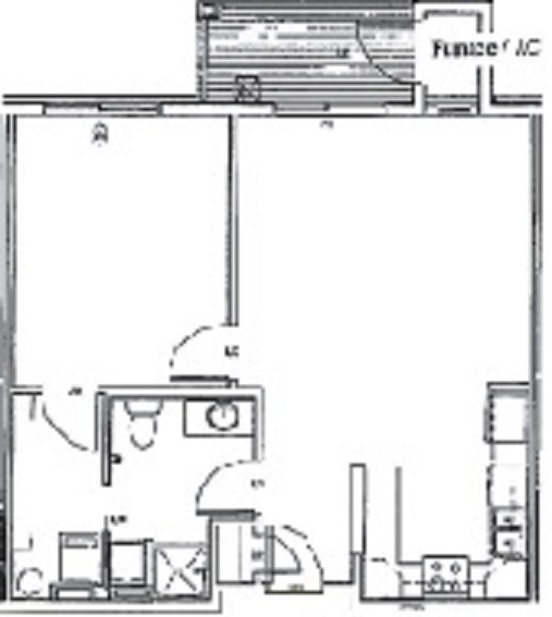 1BR/1BA - Thomas Place-Senior Community