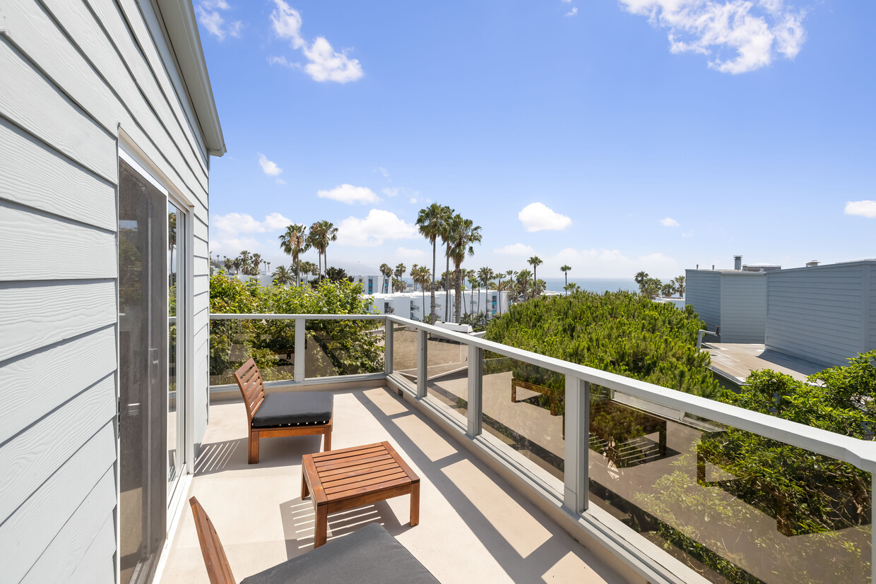 Relaxing deck off living area and bedroom - 240 The Vlg