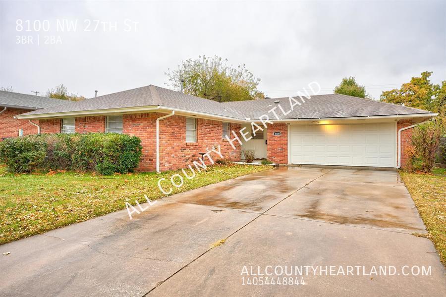 Perfect 3bed/2bath in Bethany! House for Rent in Bethany, OK